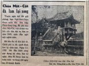 Thủ phạm nổ phá Chùa Một Cột năm 1954?