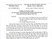 GHPGVN ra thông bạch đặc biệt về tổ chức tang lễ Đức Đệ tam Pháp chủ