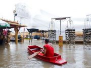 Thái Lan: Nhiều ngôi chùa ngập trong lũ lụt ở thành phố Ayutthaya