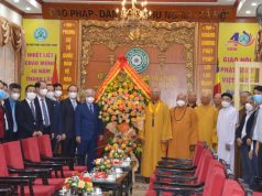 Hà Nội: Các Đoàn lãnh đạo Đảng, Nhà nước đến thăm và chúc mừng Giáo hội Phật Giáo Việt Nam