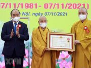 Hà Nội: Hình ảnh nổi bật tai Đại lễ kỷ niệm 40 năm thành lập Giáo hội Phật giáo Việt Nam