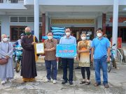 Đồng Tháp: Phật giáo Châu Thành phát 30 tấn gạo khu vực phong tỏa