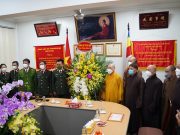 Các ban ngành thành phố Hà Nội chúc Tết Ban trị sự Phật giáo thủ đô nhân dịp Xuân Nhâm Dần