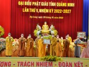 Đại hội Đại biểu Phật giáo tỉnh Quảng Ninh lần thứ V, nhiệm kỳ 2022-2027.