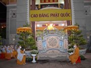 Hình ảnh lễ truy niệm, phụng tống kim quan Ni trưởng Thích nữ Như Đức – Trụ trì chùa Dược Sư