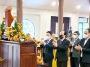 Lãnh đạo Ủy ban Trung ương MTTQ Việt Nam viếng Thiền sư Thích Nhất Hạnh