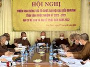 Vĩnh Phúc: Họp chuẩn bị tổ chức Đại hội Đại biểu Phật giáo tỉnh nhiệm kì 2022 – 2027