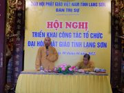 Hội nghị triển khai công tác tổ chức Đại hội Phật giáo tỉnh Lạng Sơn