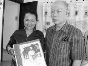 Thành kính tri ân người trao tặng tấm hình Bác Hồ trong trang phục Phật giáo