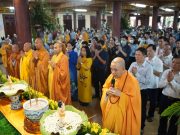 Hà Nội: Trang nghiêm Đại lễ Phật đản PL.2566 của BTS Phật giáo quận Long Biên
