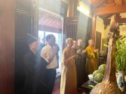 Đại lão HT. Thích Trí Quảng đến thăm và thắp hương mộ Nguyên cố Chủ Tịch nước Trần Đại Quang
