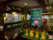 Không gian triển lãm chào mừng 40 năm thành lập, Đại hội Phật giáo TP.HCM lần thứ X