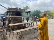 Hải Phòng: Lễ rót đồng đúc Đại Hồng Chung tại chùa Linh Lai