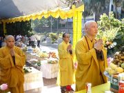 Hà Nội: Trường Hạ Tổ đình Vạn Phúc tưởng niệm ngày Thương binh Liệt sĩ 27/7