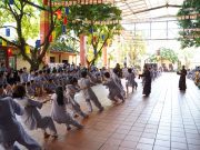 Hà Nội: Ngày tu tập thứ ba đầy ý nghĩa của Khóa tu tuổi trẻ tại chùa Bằng