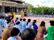 Chùa Đức Hậu, chùa Phúc Thành – TP Vinh tổ chức đại lễ cầu siêu tại nghĩa trang Quốc gia Trường Sơn