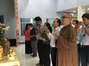ĐĐ.Thích Minh Thuận phối hợp với Đảng ủy, UBND phường Sơn Kỳ, Tân Phú tặng quà tri ân đến các gia đình thương binh, liệt sỹ