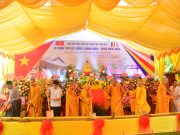 Thái Bình: Lễ đặt đá khởi công động thổ xây dựng Đại Hùng Bảo Điện chùa Phúc Diên