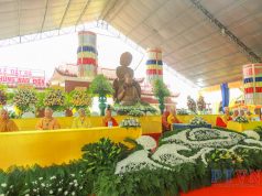 Bình Định: Lễ Cung an chức sự, thượng phan khai đàn tại Tổ đình Thiên Bình