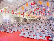 Hải Phòng: Giới trẻ về chùa Hang tham dự khóa tu “Một ngày yêu thương”