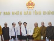 Lãnh đạo tỉnh Khánh Hòa tiếp đoàn Ban Trị sự Giáo hội Phật giáo Việt Nam tỉnh