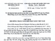 Vĩnh Phúc: Cách tất cả chức vụ trong Giáo hội Phật giáo Việt Nam của trụ trì chùa Biện Sơn