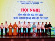Lạng Sơn: TT Thích Quảng Truyền, ĐĐ. Thích Bản Chung nhân kỷ niệm chương Vì sự nghiệp giáo dục