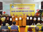 Hà Nội: Tổng kết đại hội Phật giáo thủ đô và trao quyết định chuẩn y nhân sự tại chùa Mỗ Lao