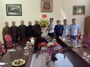 BTS GHPGVN tỉnh Tuyên Quang chúc mừng Sở Nội vụ, Ban Tôn giáo Tỉnh nhân kỷ niệm 67 năm ngày Truyền thống