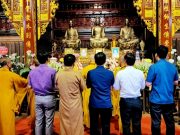 Hà Tĩnh: Lễ giỗ tổ và Vu lan Báo hiếu tại chùa Thanh Lương