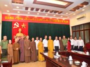Hải Phòng: Tân Thường trực BTS GHPGVN thành phố tới chào và ra mắt lãnh đạo thành phố