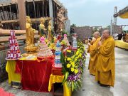 Hải Phòng: Lễ An vị Long cốt Ngôi Đại hùng Bảo điện Tổ đình Thắng Phúc