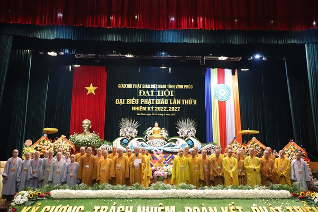 Vĩnh Phúc: Đại hội đại biểu Phật giáo Tỉnh lần V, nhiệm kỳ 2022-2027