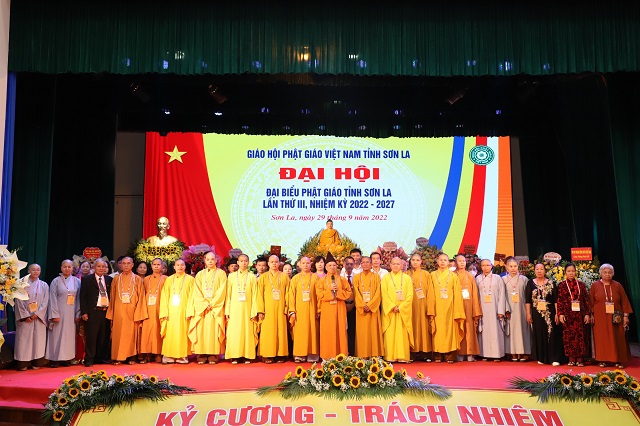 Sơn La: Đại hội Phật giáo tỉnh lần thứ III -  Nhiệm kỳ 2022-2027