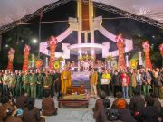 Hà Giang: Chùa Tân Hải tổ chức lễ tưởng niệm, cầu siêu hương linh các anh hùng liệt sỹ và tặng quà cho bà con vùng cao