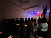 Hà Nội: Chùa Thường Lệ – huyện Mê Linh tổ chức đêm hoa đăng kính mừng vía Phật A Di Đà