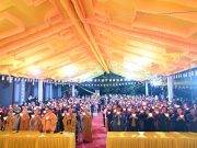 Hải Phòng: Đêm văn nghệ và hoa đăng kính mừng khánh đản Đức Phật A Di Đà tại chùa Linh Lâu