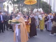 Hà Nội: Lễ tang Ni trưởng Thích Đàm Đạt – Đạo hiệu Minh Kính, trụ trì chùa Hưng Phúc – Sở Thượng