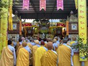 Lễ truy tiến tuần lâm đệ ngũ cố Ni trưởng Thích Đàm Đạt – Đạo hiệu Minh Kính