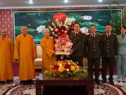 Hà Nội: BTS Phật giáo thủ đô chúc mừng năm mới lực lượng Công an Thủ đô