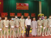 Tặng quà đến phạm nhân Trại giam Định Thàng đón Tết 2023