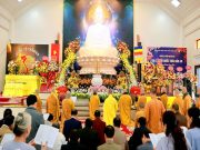 Nghệ An: Hơn vạn người tham dự lễ cầu nguyện Quốc thái, dân an tại chùa Viên Quang