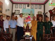 Đắk Nông: Lãnh đạo tỉnh thăm chúc mừng Đại lễ Phật đản PL.2567 – DL.2023 tại Đắk Mil