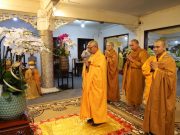 Đà Nẵng: Phái đoàn Phân ban PTDT TƯ kính viếng cố HT. Thích Thiện Toàn
