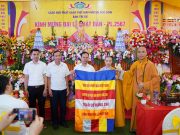 Hà Nội: Trang nghiêm Đại lễ Phật đản PL.2567 của BTS GHPGVN huyện Sóc Sơn