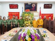 Lãnh đạo công an thành phố Hà Nội chúc mừng BTS Phật giáo thủ đô nhân mùa Phật đản PL.2567