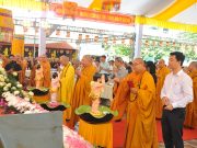 Hà Nội: BTS PG huyện Gia Lâm trang nghiêm tổ chức Đại lễ Phật đản PL.2567 tại chùa Nành