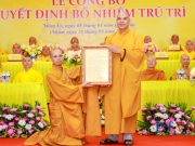 Bình Định: Lễ công bố quyết định bổ nhiệm trụ trì chùa Phước Hưng