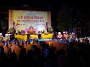 Vĩnh Phúc: Trang nghiêm lễ khai pháp PL.2567 tại Hạ trường chùa Bầu