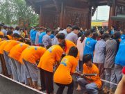 Chùm ảnh : Trò chơi lớn tại Hội trại Hào Khí Thăng Long tại chùa Khai Nguyên